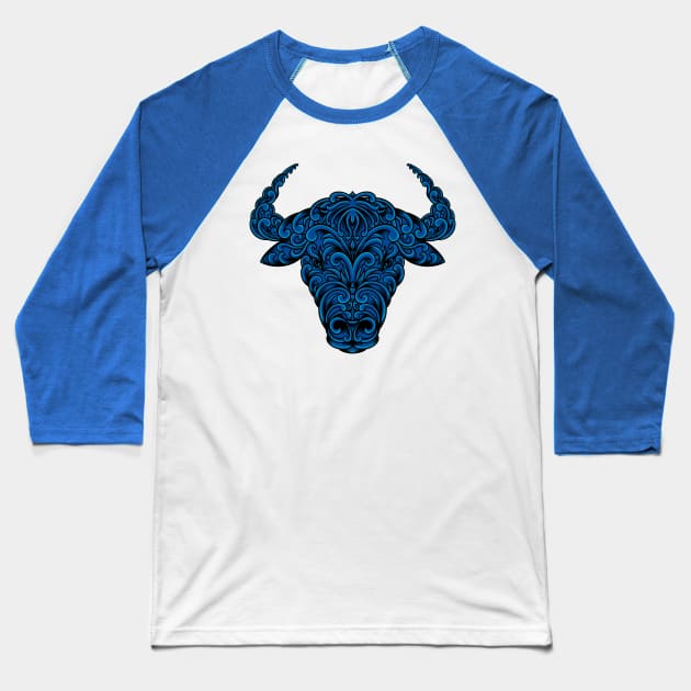 Taurus Merch Baseball T-Shirt by suryas